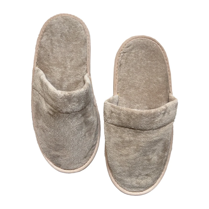 دمپایی حوله‌ای پودایران مدل khaki