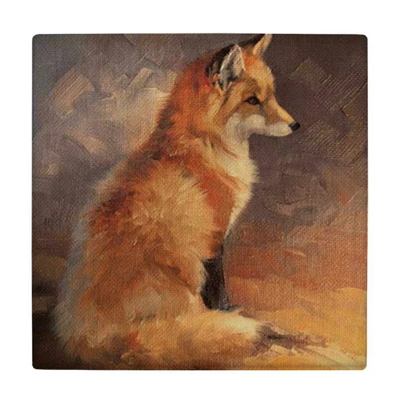 زیر لیوانی طرح روباه کد    3864989_1996