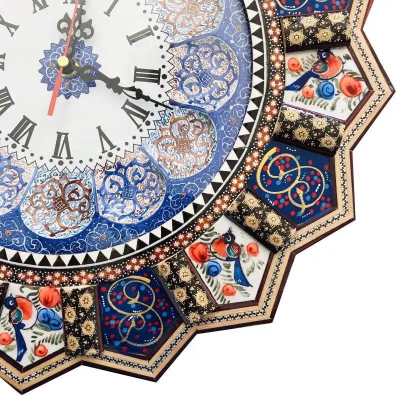 ساعت خاتم کاری مدل خورشیدی  کد 48