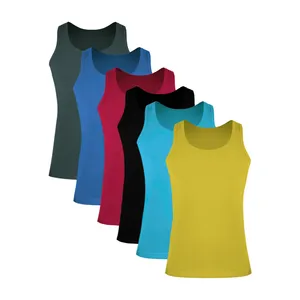 زیرپوش رکابی مردانه نیکو مدل دورو ضخیم کد 369  بسته 6 عددی