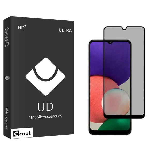 محافظ صفحه نمایش حریم شخصی کوکونات مدل UDB مناسب برای گوشی موبایل سامسونگ Galaxy A22 5G