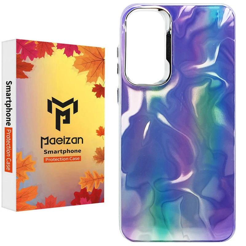 کاور پاییزان مدل موج آبنباتی طرح لاکچری مناسب برای گوشی موبایل سامسونگ Galaxy A55 / A35