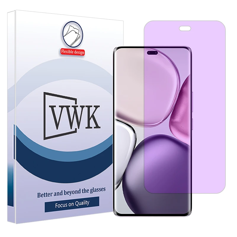 محافظ صفحه نمایش آنتی پرپل وی دبلیو کی مدل هیدروژلی مناسب برای گوشی موبایل آنر X9c