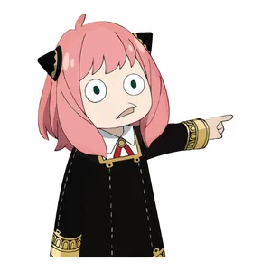 برچسب لپ تاپ پویا مارکت طرح انیمه کد 2999