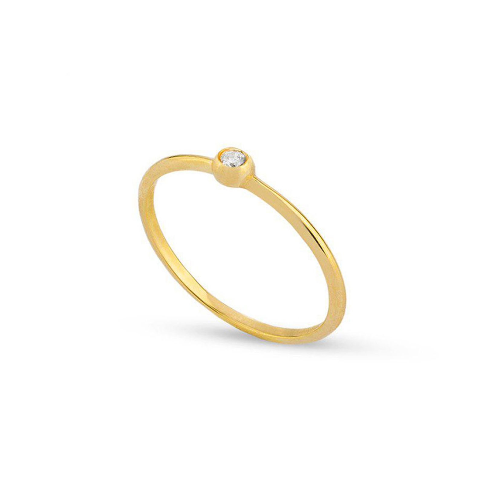 انگشتر طلا 18 عیار زنانه کیا گالری مدل AR376 - - 4