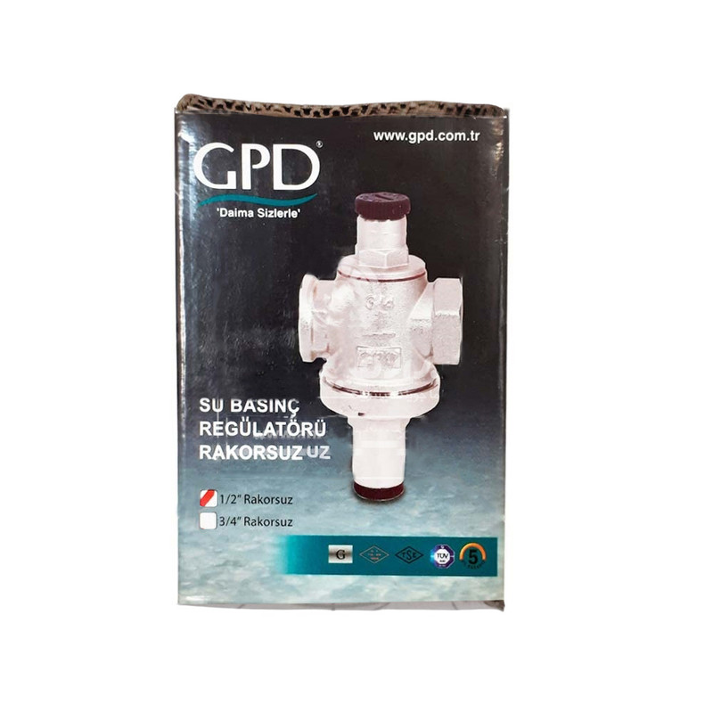 شیر فشار شکن جی پی دی مدل DN15-1/2 کد 1/2
