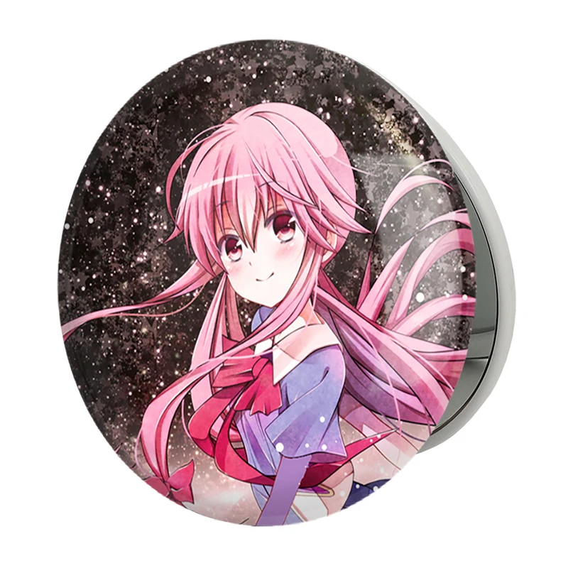 آینه جیبی خندالو طرح یونو انیمه میرای نیکی مدل تاشو کد 32373