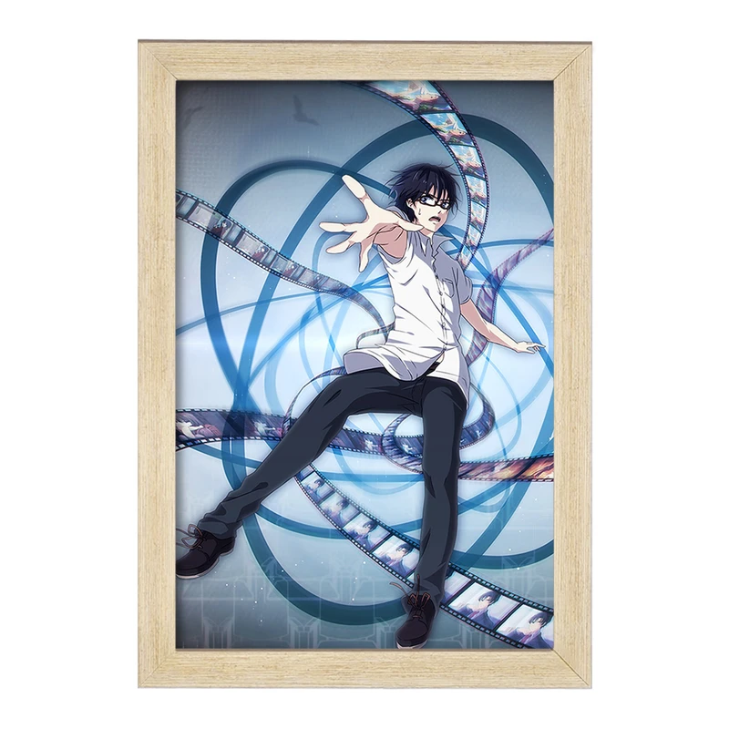 تابلو خندالو مدل ساتورو انیمه اریزد کد 32218