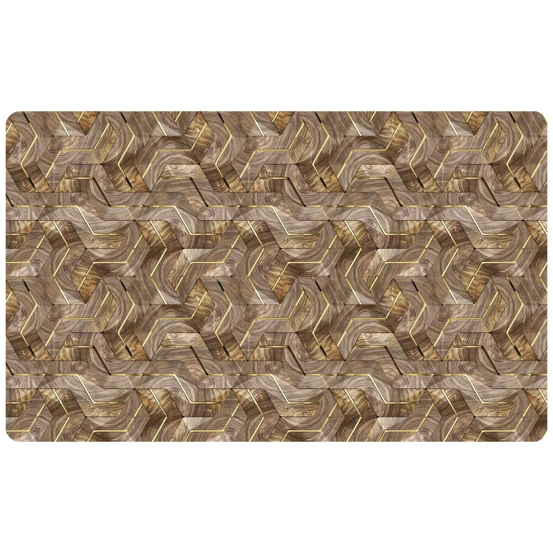 پادری مدل رویه مخمل طرح ترک کد S307 سایز 75x45 سانتی متر