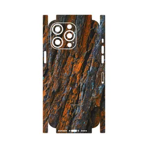 MAHOOT Wood Texture 6-FullSkin Cover Sticker for Apple iPhone 14 Pro Max