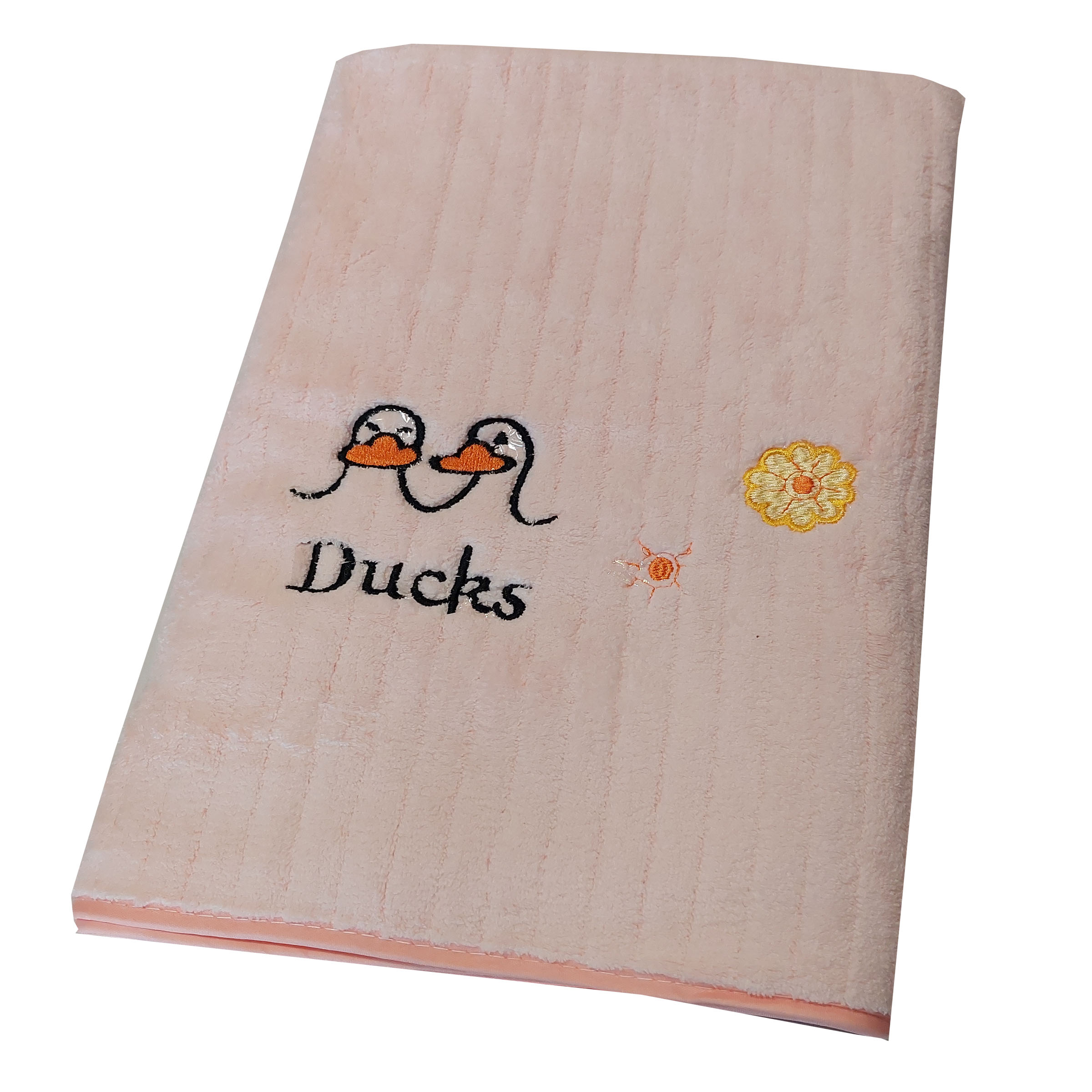 حوله استخری مدل نانو طرح Ducks کد 20 سایز 70x130 سانتی متر