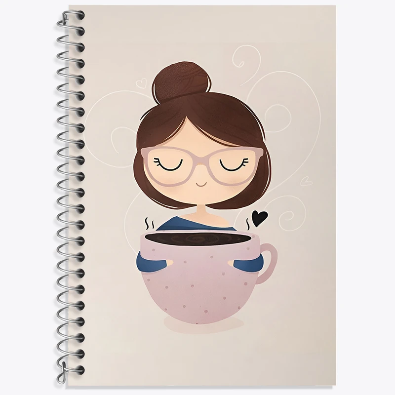 دفتر نت موسیقی 50 برگ خندالو طرح دخترانه کد N4141