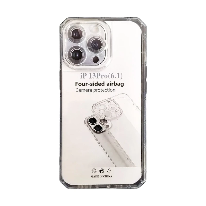 کاور مدل کربنی شفاف کد IP13P-SH مناسب برای گوشی موبایل اپل Iphone 13 Pro