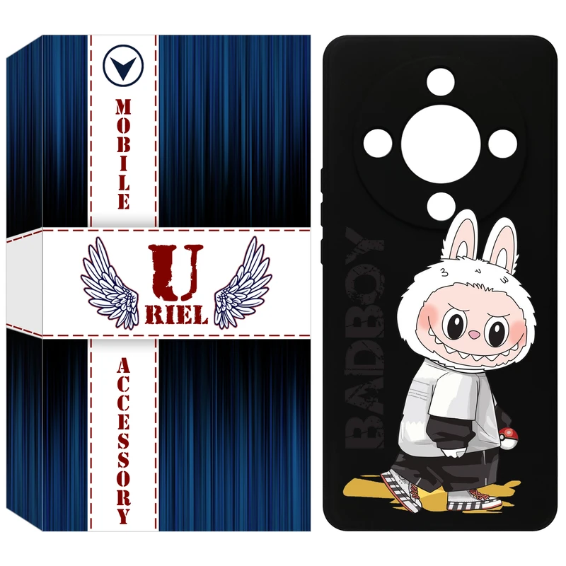 کاور یوریل مدل KSH کد 103 طرح عروسک لبوبو مناسب برای گوشی موبایل آنر X9b / X50 / Magic6 Lite