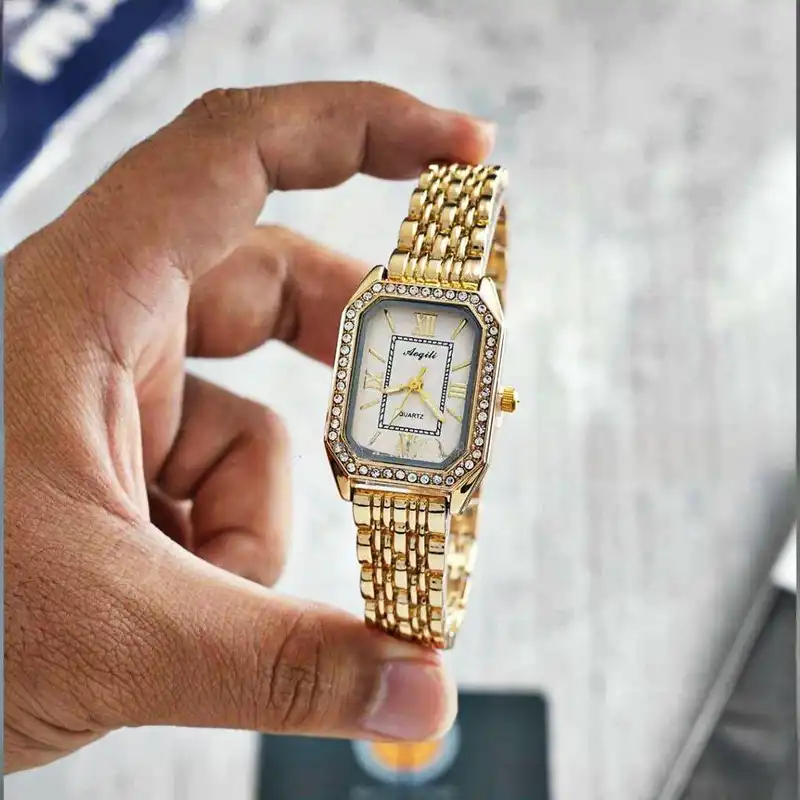 ساعت مچی عقربه ای زنانه مدل یونانی دورنگین t2