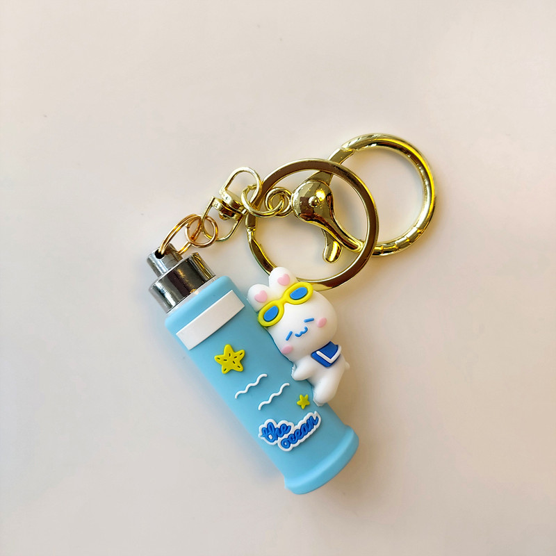 جاکلیدی دخترانه مدل عروسکی خرگوشی