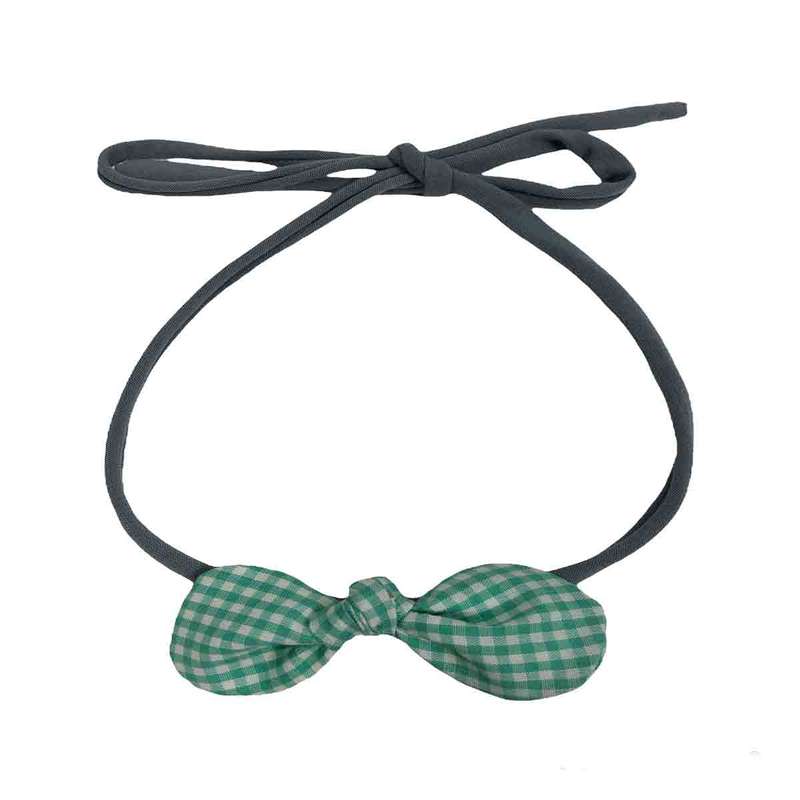 هدبند نوزادی مدل پاپیون گره ای کد 154