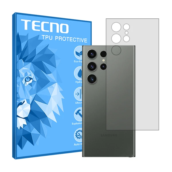 محافظ پشت گوشی شفاف تکنو مدل HyGEL مناسب برای گوشی موبایل سامسونگ  Galaxy S23 Ultra