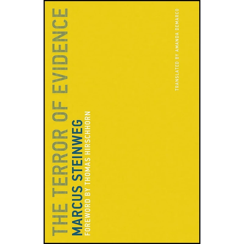 کتاب The Terror of Evidence  اثر جمعی از نویسندگان انتشارات The MIT Press