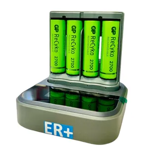 شارژ باتری جی پی مدل451 به همراه ۴ عدد باتری 