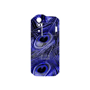 MAHOOT Purple Feather Cover Sticker for CAT S60