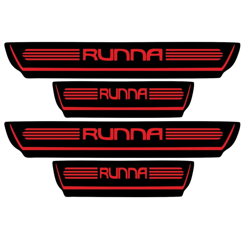   برچسب بدنه خودرو اسپرت غدیر مدل CH RE YA59 A72مناسب برای رانا بسته 4 عددی