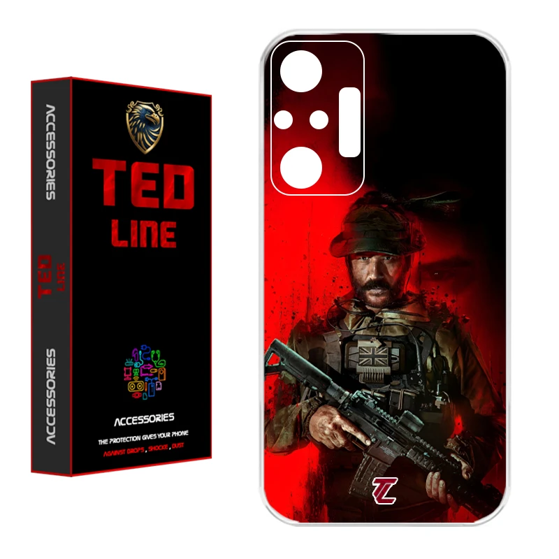 کاور تدلاین طرح کاپیتان پرایس کد 1200 مناسب برای گوشی موبایل شیائومی Redmi Note 10 Pro / Note 10 Pro Max