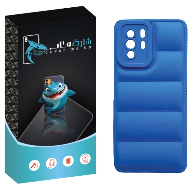 کاور شارک قاب مدل پافری مناسب برای گوشی موبایل شیائومی Poco X3 GT