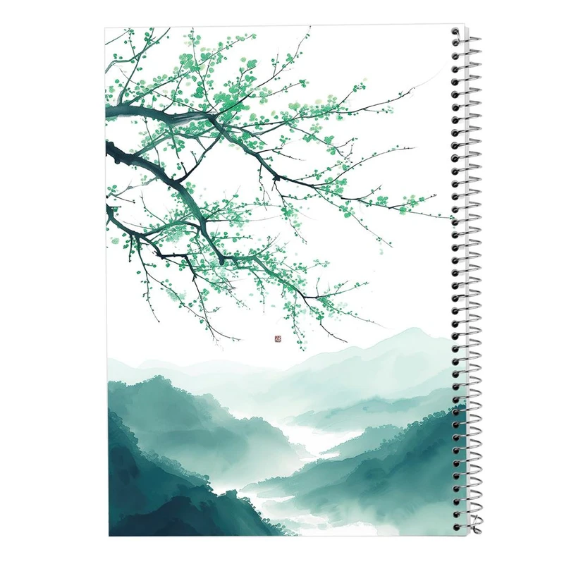 دفتر لیست خرید 50 برگ مدوپد مدل طبیعت کد DF15345