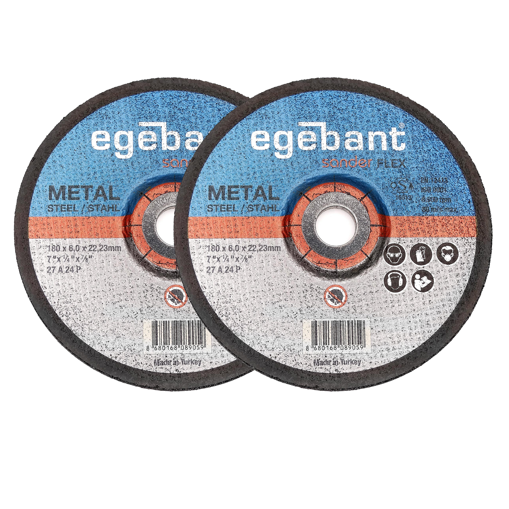 صفحه ساب آهن اگبانت مدل ART-Eg-180-2 مجموعه 2 عددی