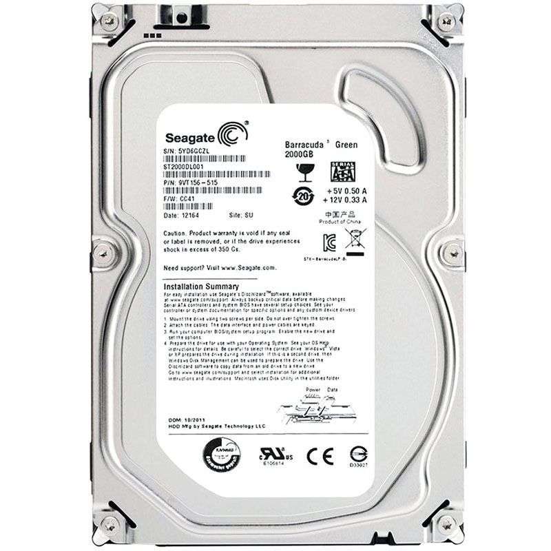 هارددیسک اینترنال سیگیت مدل Barracuda ST2000DL003 ظرفیت 2 ترابایت هارددیسک اینترنال سیگیت مدل Barracuda ST2000DL003 ظرفیت 2 ترابایت