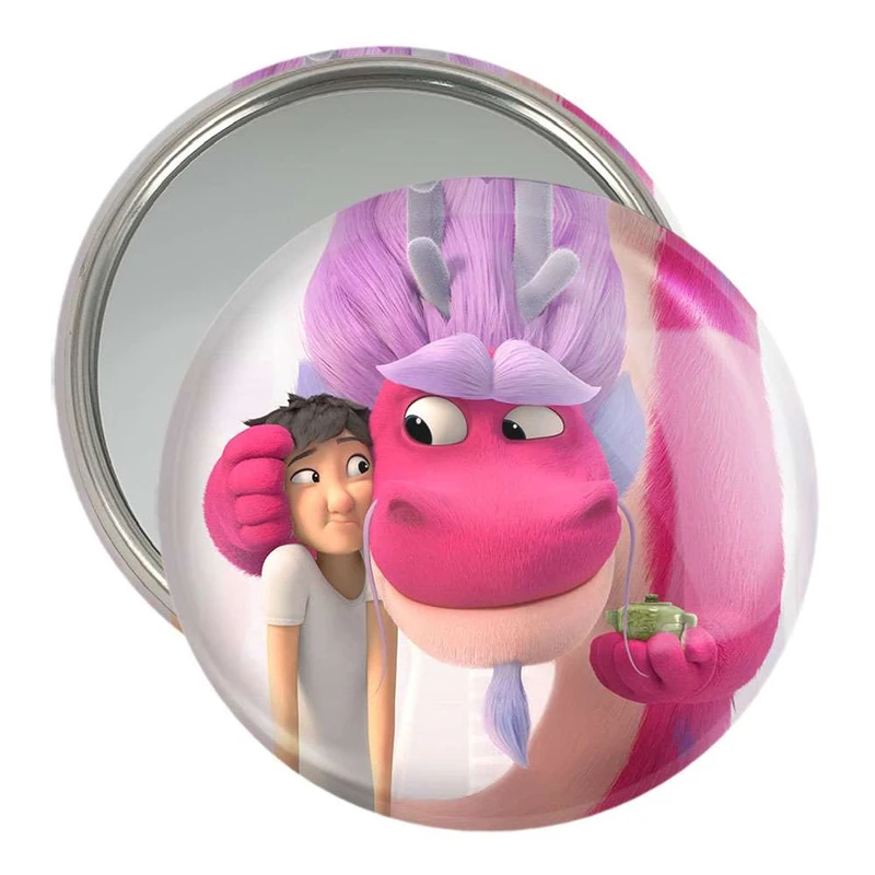 آینه جیبی خندالو طرح اژدهای آرزو کد 4771