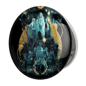 آینه جیبی خندالو طرح ارباب حلقه ها Lord of the Rings مدل تاشو کد 4760 