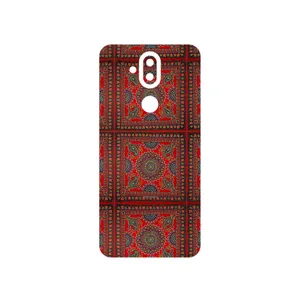 MAHOOT Embroidered Rug Cover Sticker for Nokia 8.1