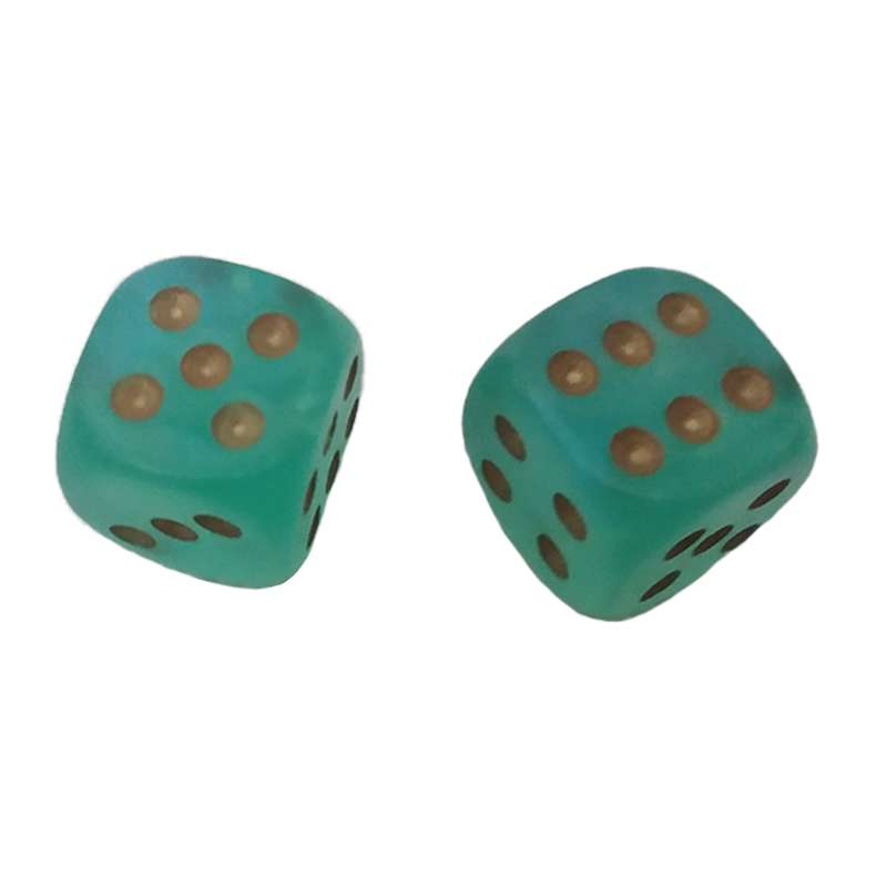 تاس بازی چسکس مدل Borealis کد CHX 27975 بسته 2 عددی 