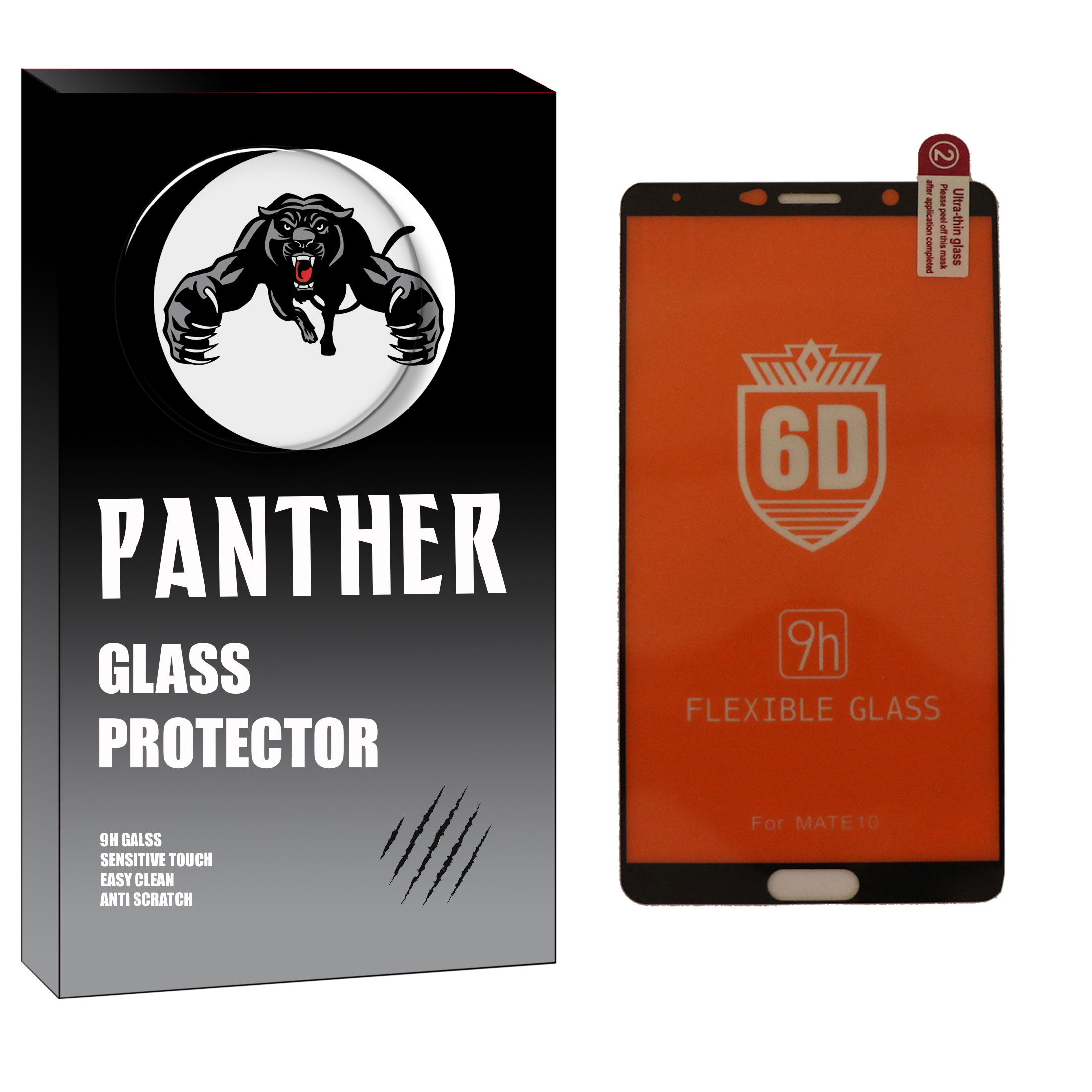 محافظ صفحه نمایش  6D پنتر مدل FLX_001 مناسب برای گوشی موبایل هوآوی Mate 10