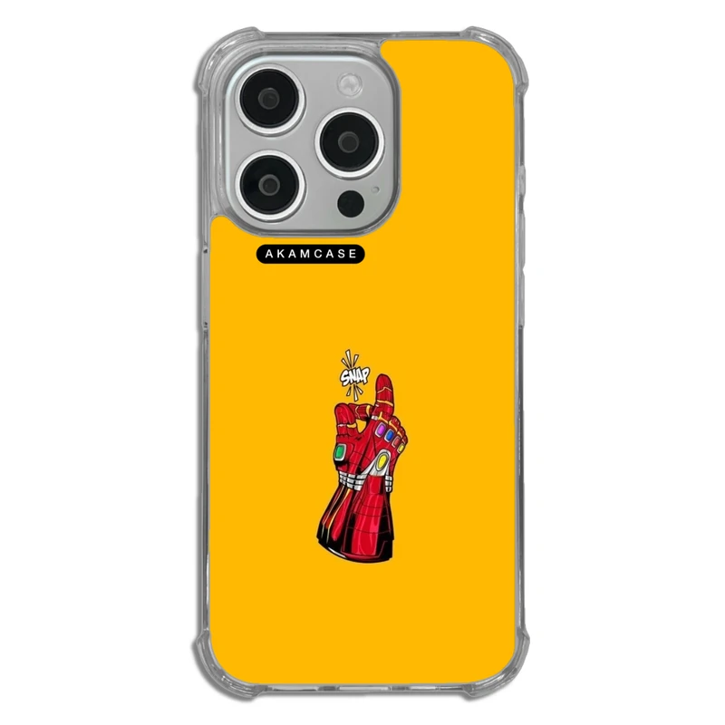 کاور آکام مدل AMC-WTA15PRO-IRON MAN1 مناسب برای گوشی موبایل اپل iPhone 15 Pro