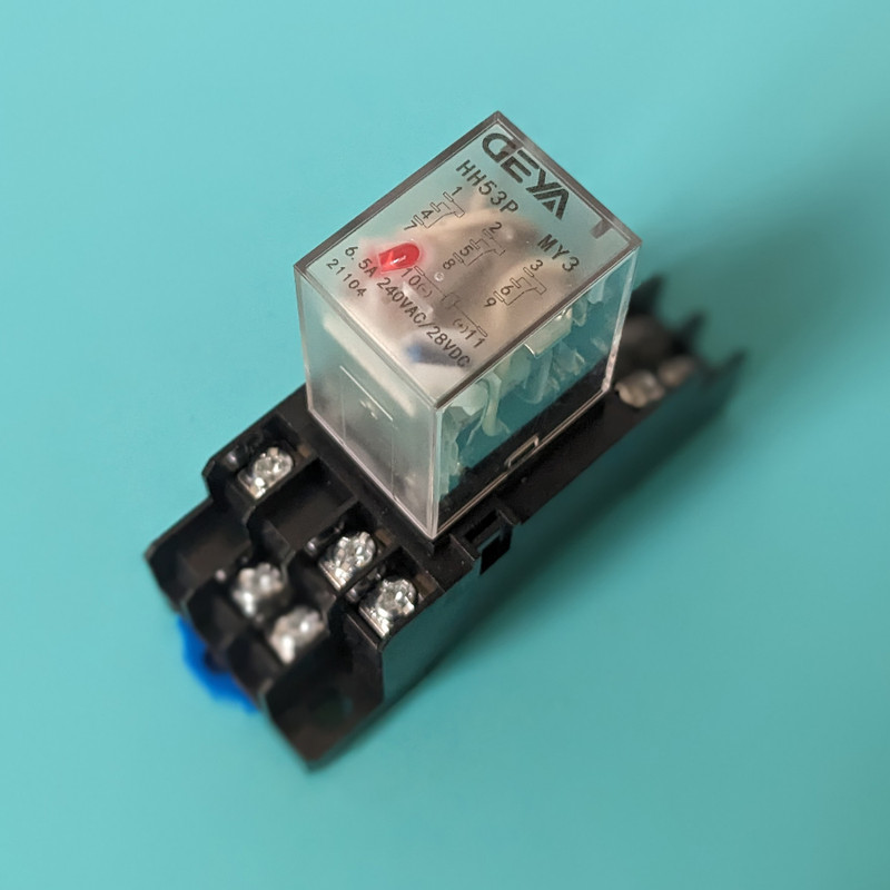 رله سه کنتاکت جیا مدل HH53P