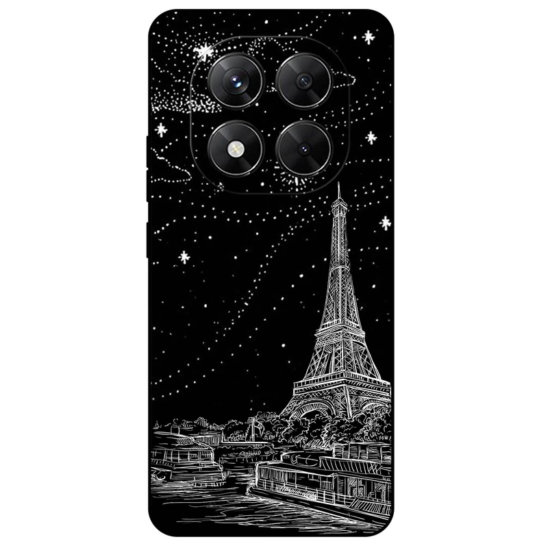 کاور مگافون طرح ایفل مدل 8107 مناسب برای گوشی موبایل شیائومی Redmi Note 14 Pro 4G