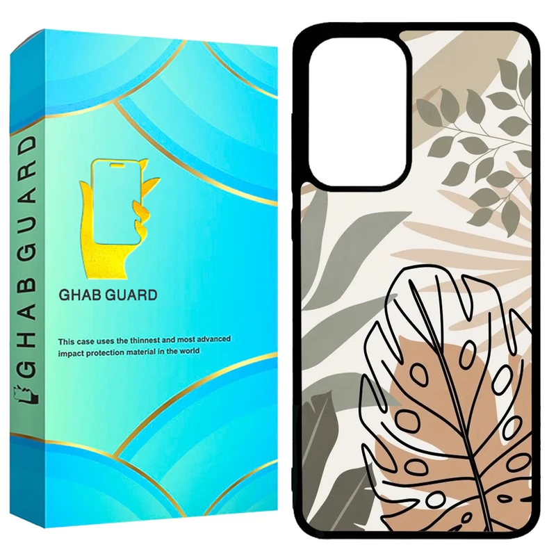 کاور قاب گارد طرح برگ مدل GCHPA52 مناسب برای گوشی موبایل سامسونگ Galaxy A52 / A52 5G / A52s 5G