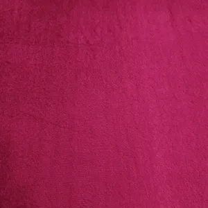 پارچه ملحفه عرض 1.5 متر مدل مخمل 11315 رنگ زرشکی