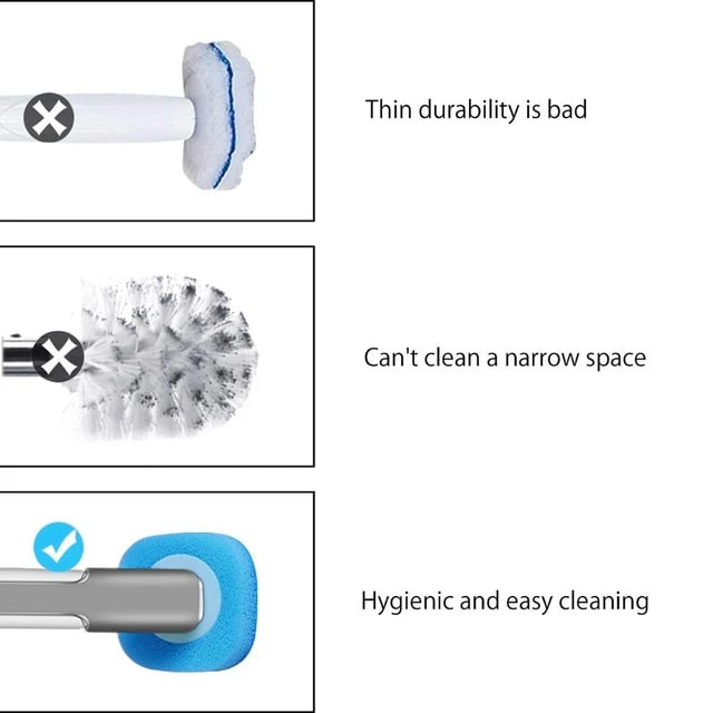 فرچه توالت شوی مدل looqino فرچه توالت شوی مدل looqino