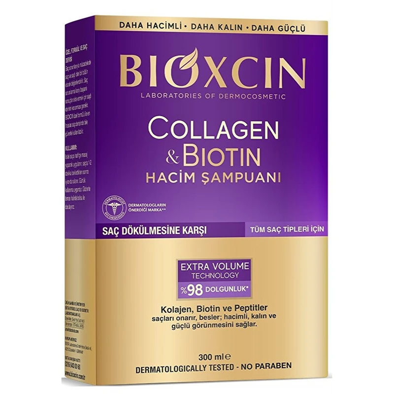 عکس شماره 2 : شامپو تقویت کننده و ضد ریزش مو بیوکسین مدل sh-2021 حجم 300 میلی لیتر