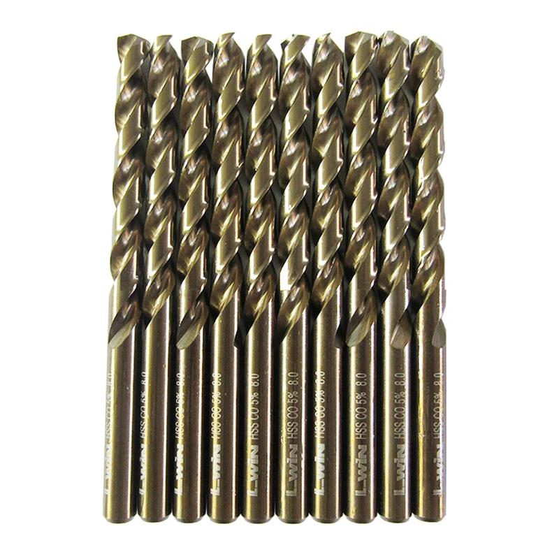 مته کبالت الوین کد L-W8 سایز 8 میلی متر بسته 10 عددی