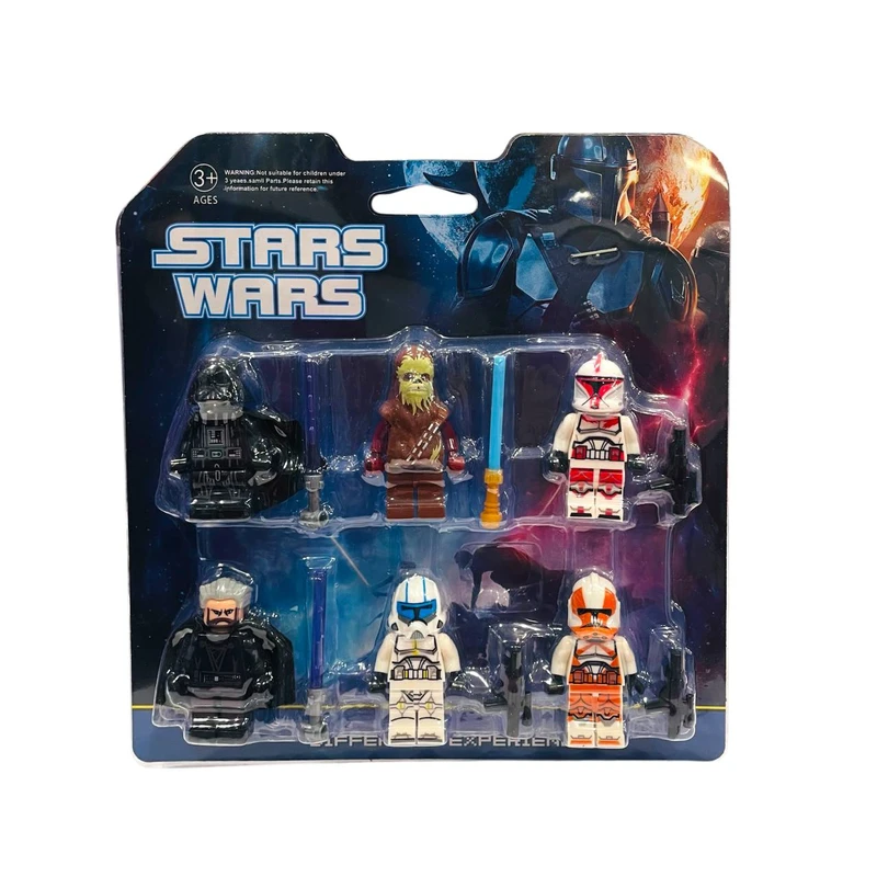 اکشن فیگور مدل جنگ ستارگان کد 22640 مجموعه 6 عددی 