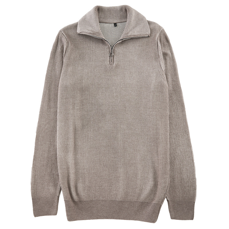 پلیور یقه برگردان مردانه مدل 825268951 طرح ترندیول