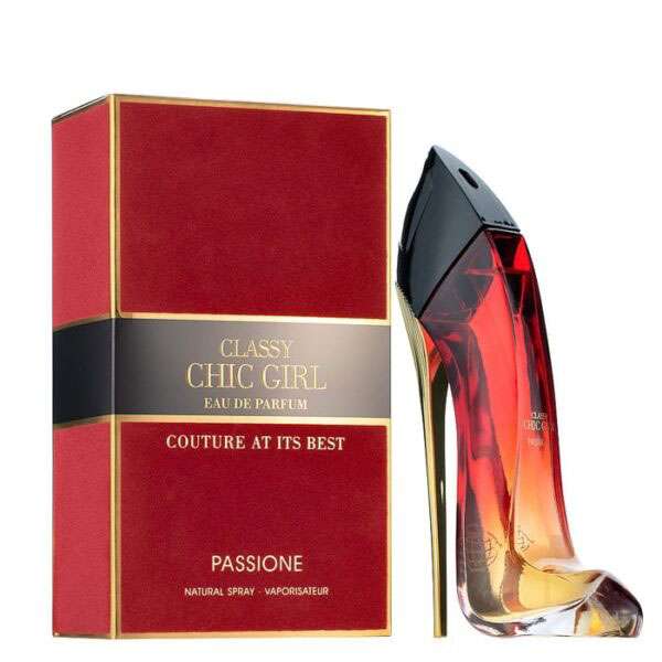 ادو پرفیوم زنانه فراگرنس ورد مدل Classy Chic Girl Passione حجم 90 میلی لیتر