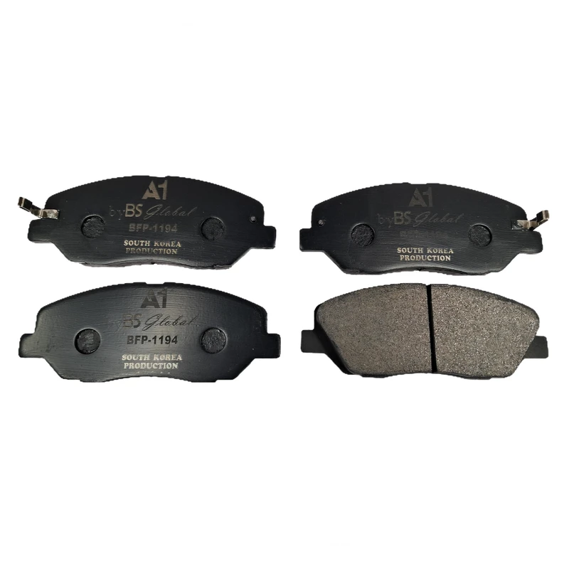 لنت ترمز جلو خودرو ای وان مدل BFP-1194 دو جفت مناسب برای هیوندای سانتافه و کیا سورنتو