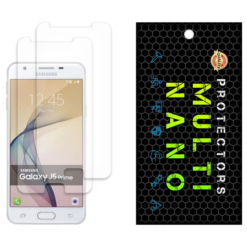 محافظ صفحه نمایش مات مولتی نانو مدل X-S2M مناسب برای گوشی موبایل سامسونگ Galaxy J5 Prime بسته دو عددی