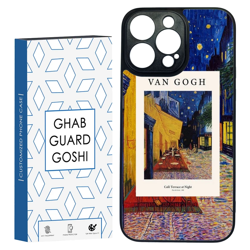 کاور قاب گارد گوشی طرح ونگوگ کد TPU-039 مناسب برای گوشی موبایل اپل Iphone 14 PRO MAX